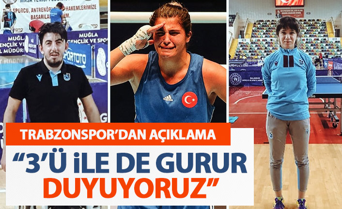 Trabzonspor'dan olimpiyatlara 3 sporcu: Gurur duyuyoruz!