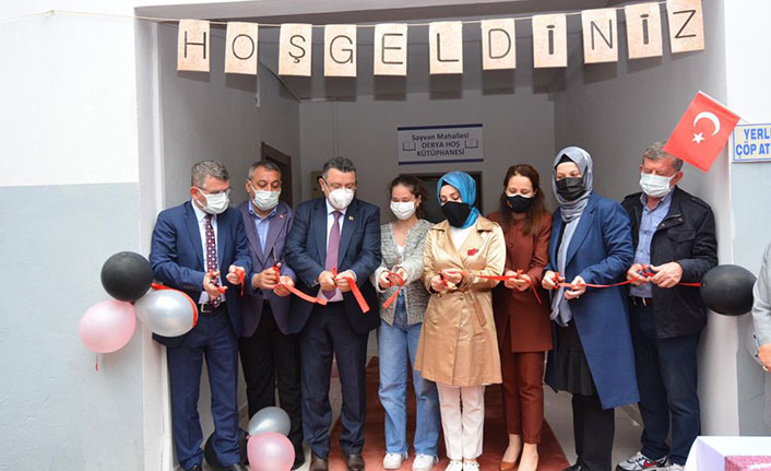 Derya Hoş Kütüphanesi hizmet açıldı