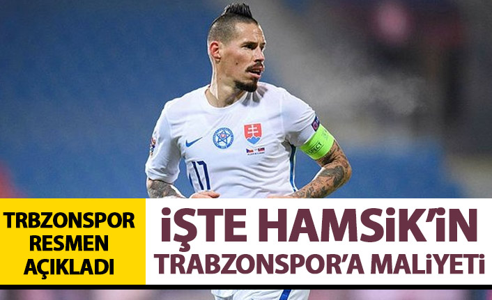 Trabzonspor Marek Hamsik'in maliyetini açıkladı! İşte ödenecek miktar