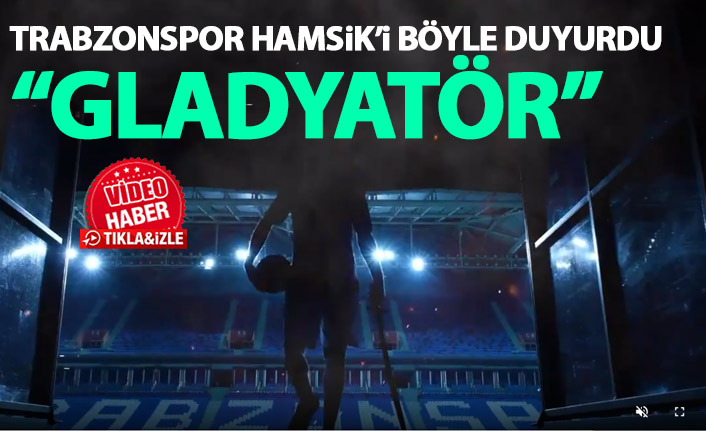 Trabzonspor Hamsik'i böyle duyurdu