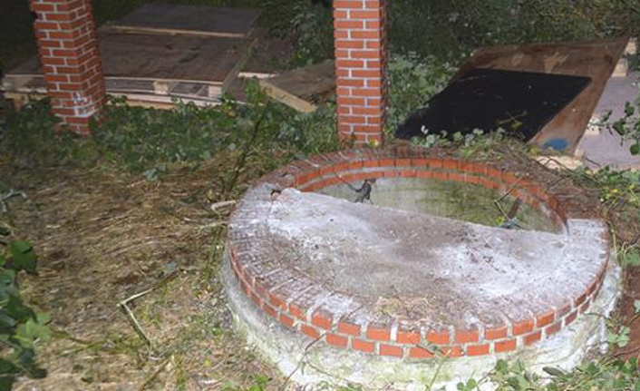 İş arkadaşını öldürüp kuyuya attı