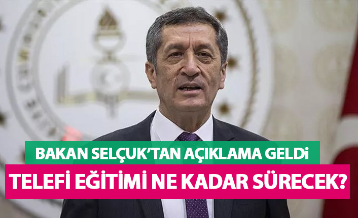 Telafi eğitim ne kadar sürecek, detayları neler? Bakan açıkladı