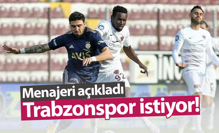 Diouf'un menajerinden flaş Trabzonspor açıklaması