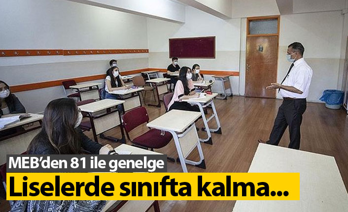 MEB'den liselerle ilgili genelge