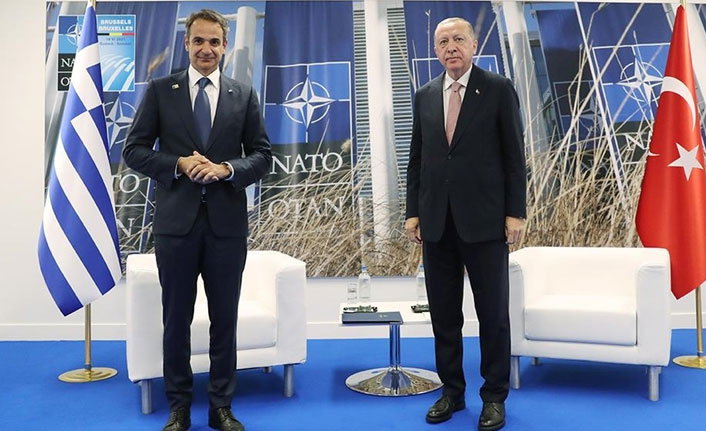 Erdoğan Miçotakis işle görüştü