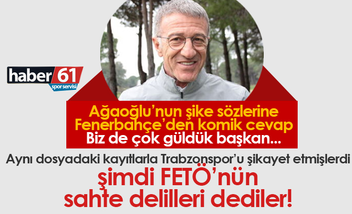 Ağaoğlu vurdu, Fenerbahçe'den ses geldi