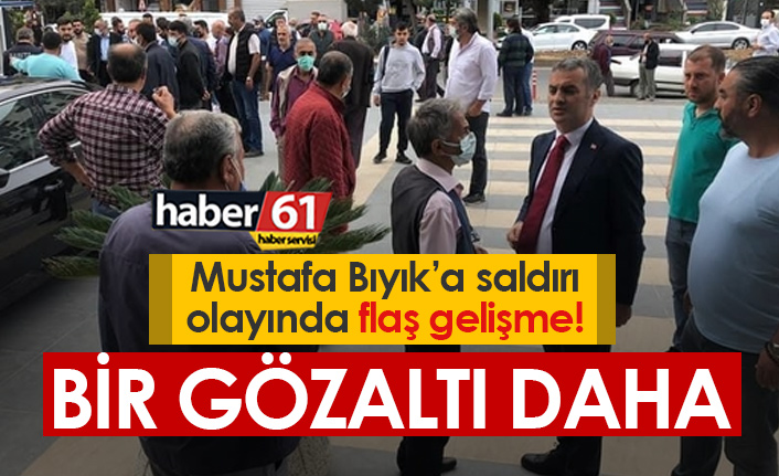 Mustafa Bıyık'a saldırı olayında bir gözaltı daha!