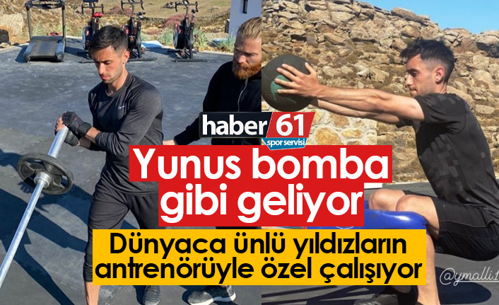 Yunus Mallı, ünlü yıldızların antrenörüyle sezona hazırlanıyor!