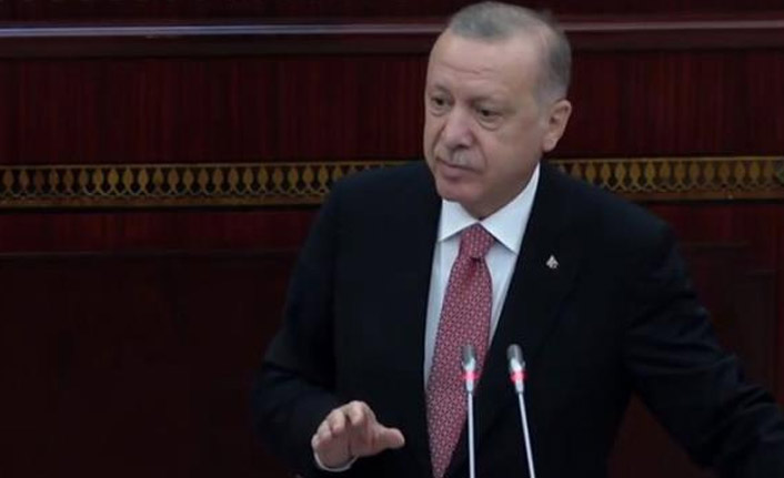 Cumhurbaşkanı Erdoğan Azerbaycan meclisinde konuştu
