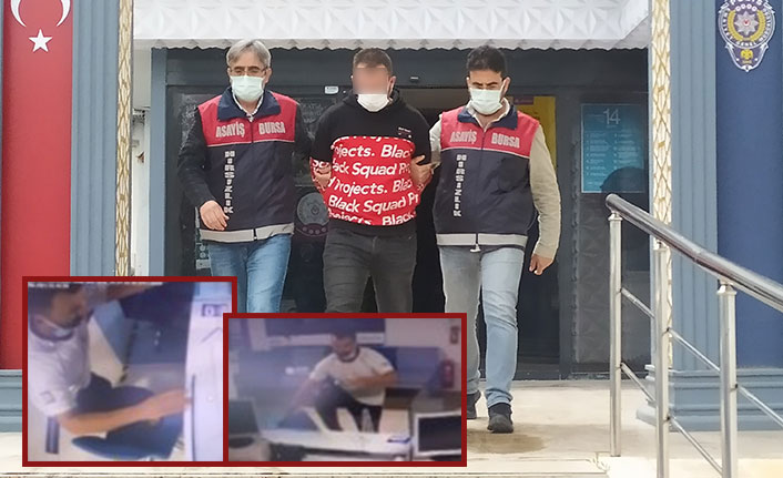 Cezaevinden çıktı, sabah dükkân akşam banka soydu