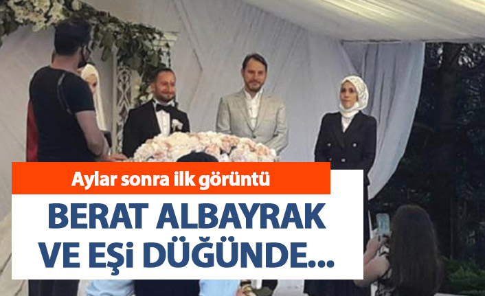 Berat Albayrak aylar sonra ortaya çıktı