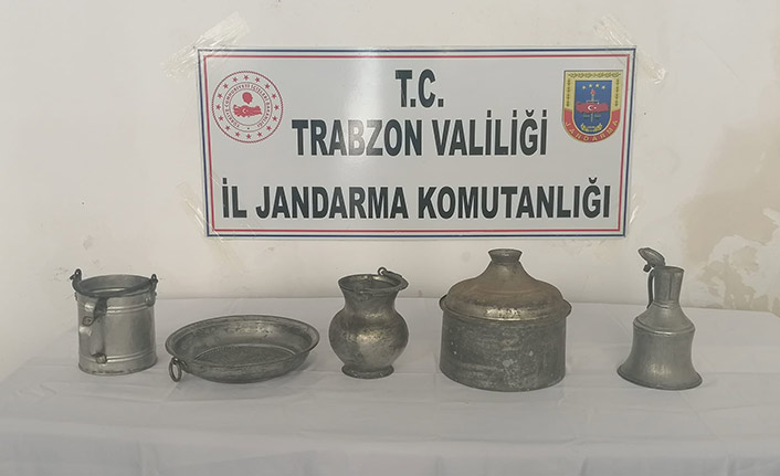 Trabzon'da çaldığı bakırları satan şahıs yakalandı