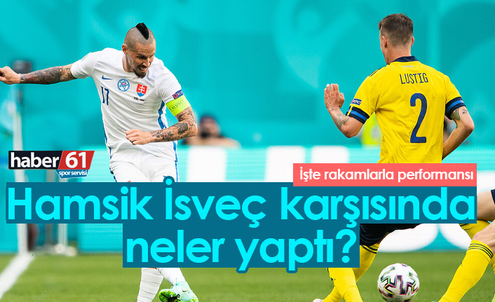 Hamsik, İsveç karşısında neler yaptı?