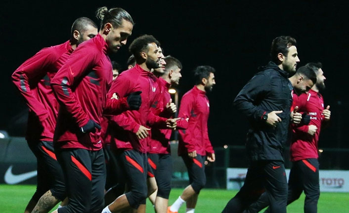 A Milli Futbol Takımı İsviçre'ye hazırlanıyor