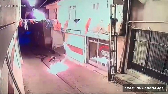 AK Parti ilçe başkanlığına molotoflu saldırı