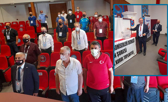 Trabzon’da saha komiserleri başkanını seçti