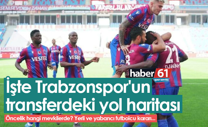 Trabzonspor'un transferdeki yol haritası