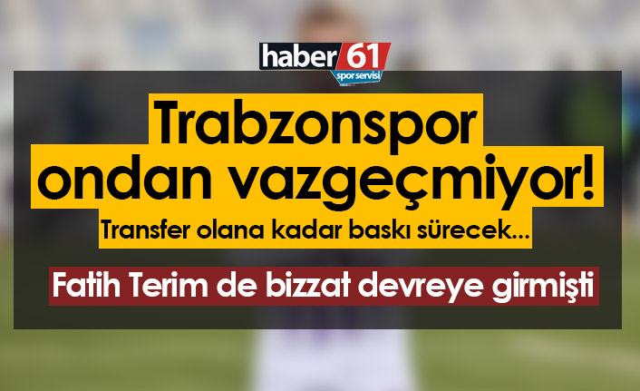 Trabzonspor'un Barış Alper Yılmaz ısrarı