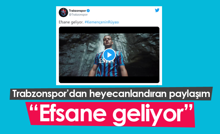 Trabzonspor'dan merak uyandıran paylaşım