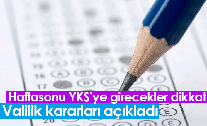 Trabzon Valiliği duyurdu: Sınav için yeni kararlar