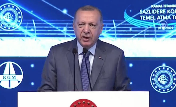 Kanal İstanbul'un temeli atıldı!