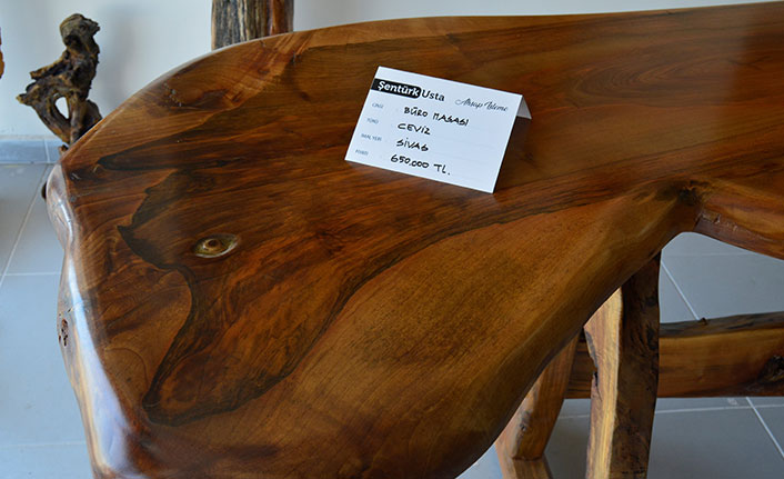 Ceviz ağacının içinden çıktı, 650 bin liraya satılıyor