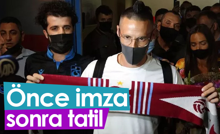 Hamsik önce imza atacak sonra tatile çıkacak
