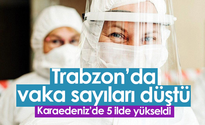 Trabzon'da vaka sayıları düştü