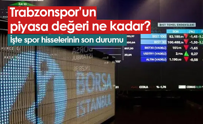 Trabzonspor'un piyasa değeri ne kadar?