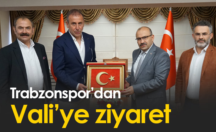 Trabzonspor'dan Vali Ustaoğlu'na ziyaret