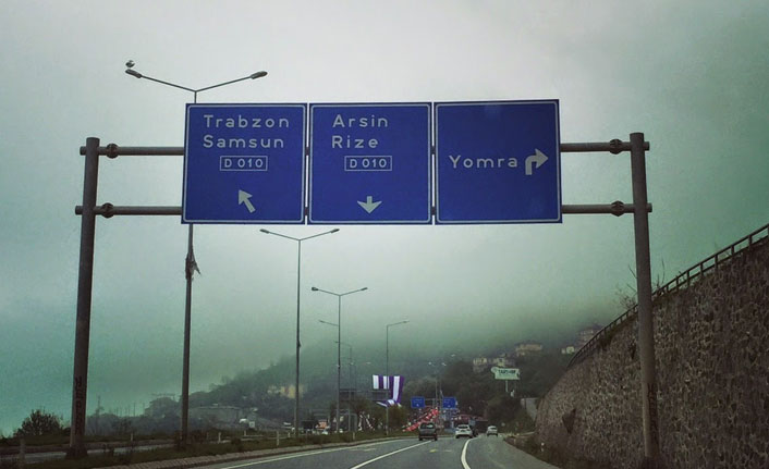Karayolları uyardı! Trabzon-Rize yolunda çalışma