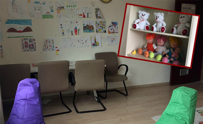 Trabzon'da suç mağduru çocuklara özel görüşme odaları hizmete girdi