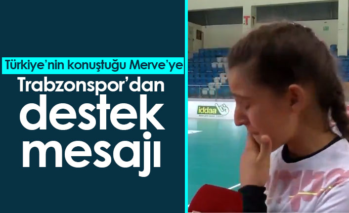 Trabzonspor'dan mesaj: Kız çocuklarımızın yanındayız