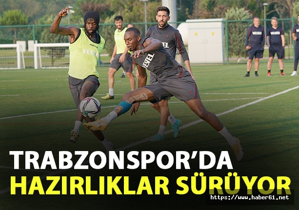 Trabzonspor Hasan Doğan tesislerinde sezona hazırlanıyor. 7 Temmuz 2021