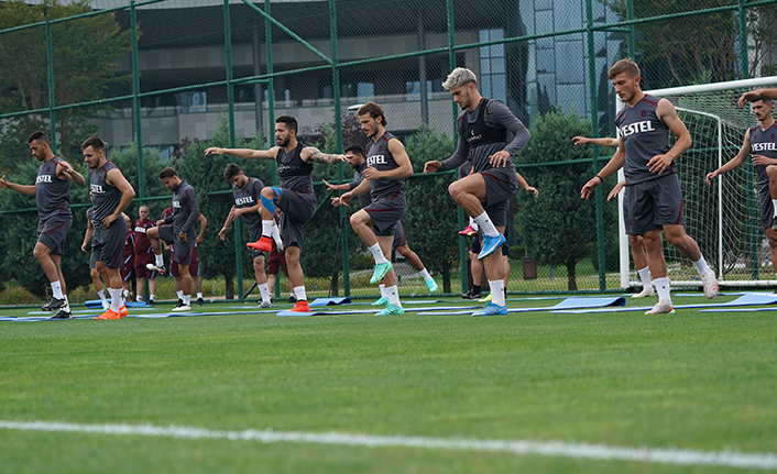 Trabzonspor 5 eksikle çalıştı