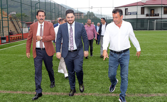 Hüseyin Baş'tan Hekimoğlu Trabzon'a ziyaret