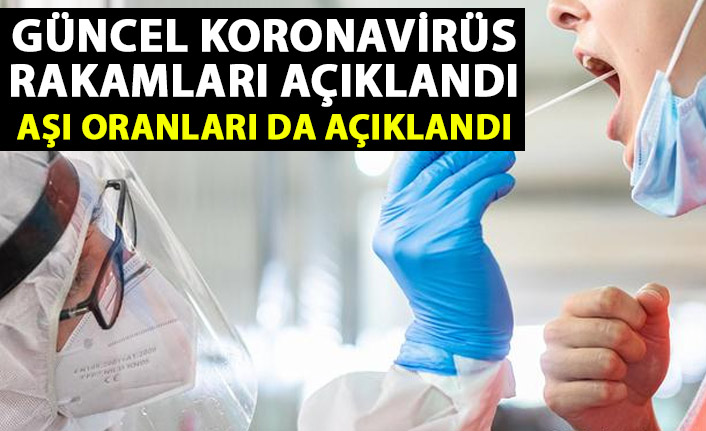 Güncel koronavirüs ve aşı rakamları açıklandı