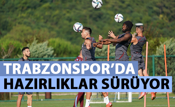 Trabzonspor yarın yapacağı çift antrenmanla hazırlıklarını sürdürecek.11 Temmuz 2021