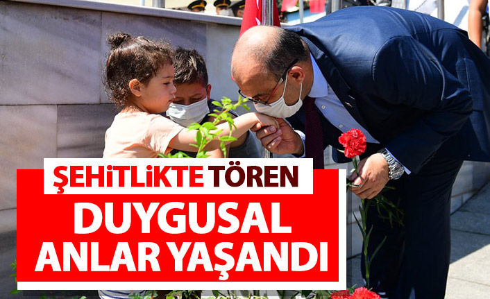 Trabzon Şehitliğinde tören düzenlendi