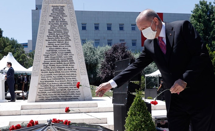 Cumhurbaşkanı Erdoğan: 15 Temmuz destanı hepimizin ortak gurur kaynağıdır