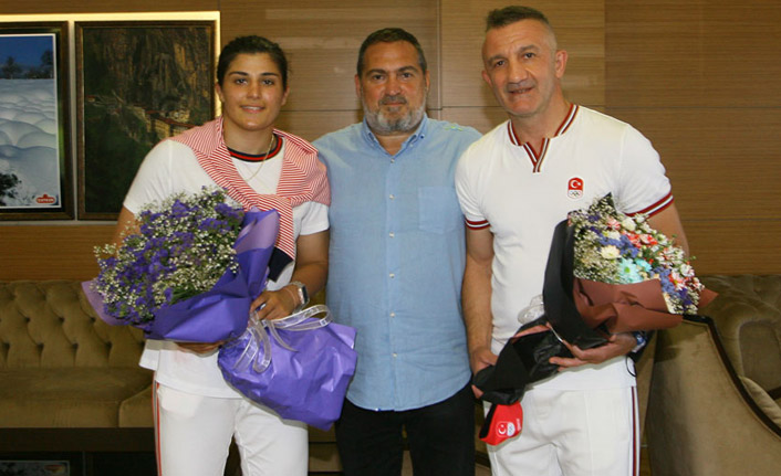 Busenaz Sürmeneli olimpiyatlara uğurlandı