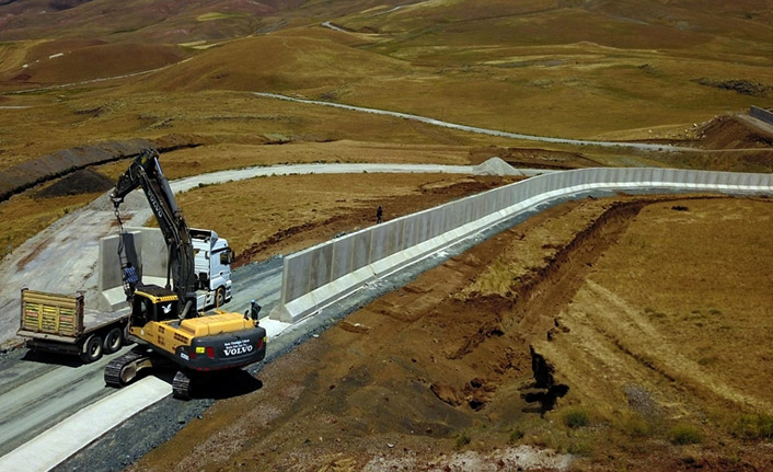 Van-İran sınırı beton duvar, hendek ve kulelerle 'geçilmez' olacak