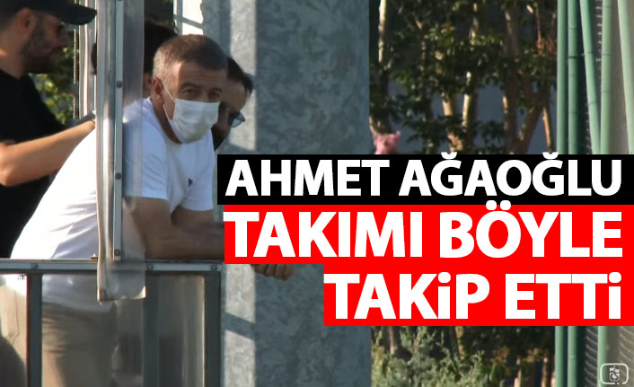 Ahmet Ağaoğlu'ndan takıma yakın markaj