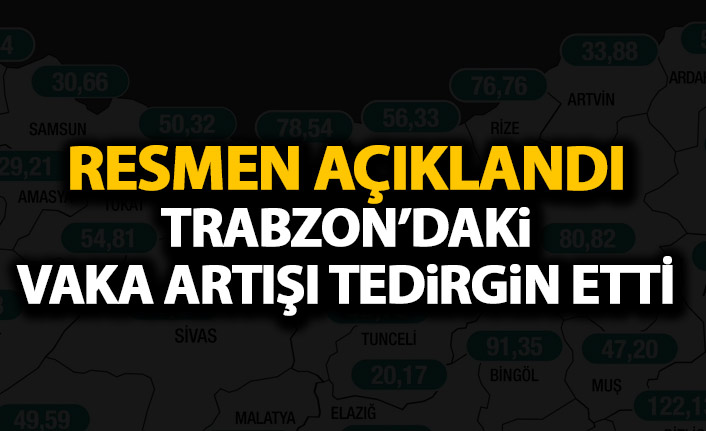 Sağlık Bakanı Koca açıkladı! İşte Trabzon'daki koronavirüs vaka oranı