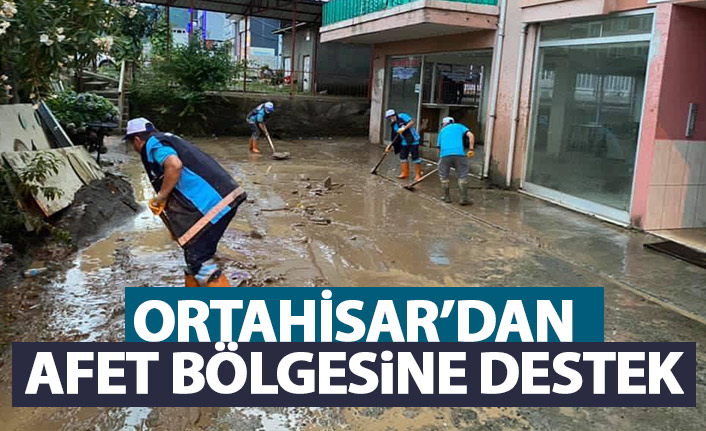 Ortahisar’dan afet bölgesine destek
