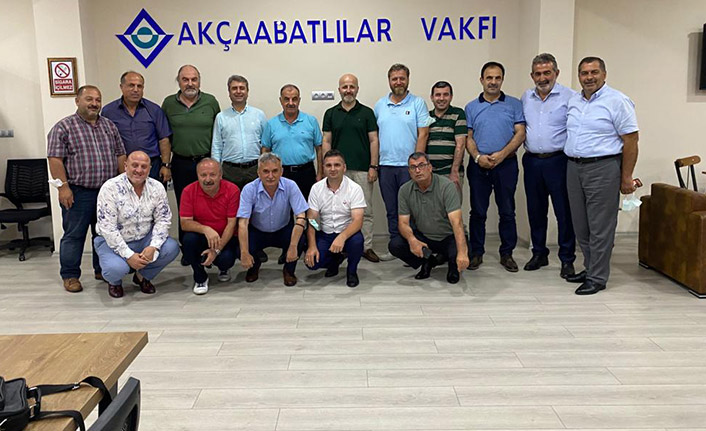 Akçaabatlılar vakfında yoğun mesai