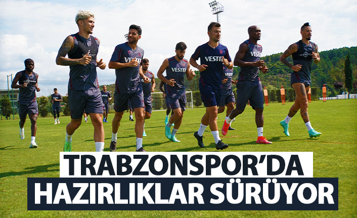 Trabzonspor'da 2021 – 2022 sezonu hazırlıkları devam ediyor.25 Temmuz 2021