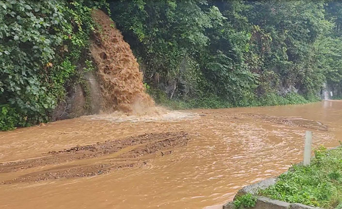 Doğu Karadeniz'de beklenen yağışlar başladı
