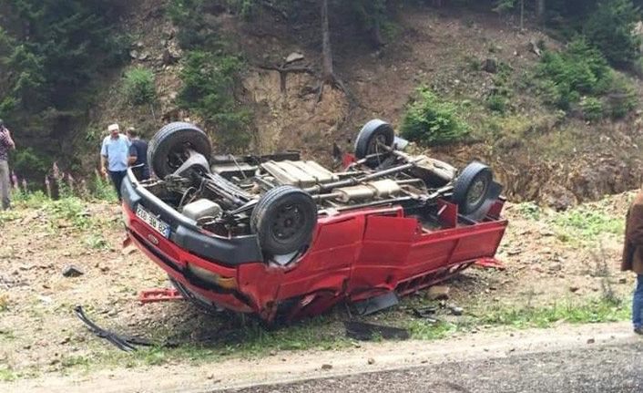 Trabzon’da trafik kazası: 5 yaralı