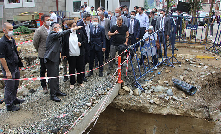 Bakan Yanık: Rize ve Artvin'e 6 milyon nakit transferlerimizi hemen gerçekleştirdik